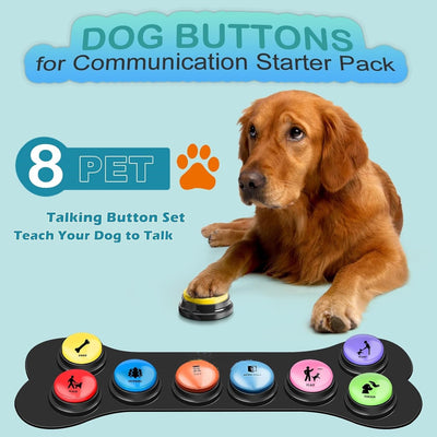 Dog Talking Buttons — Recordable Pet Communication Set - Lua PetShop